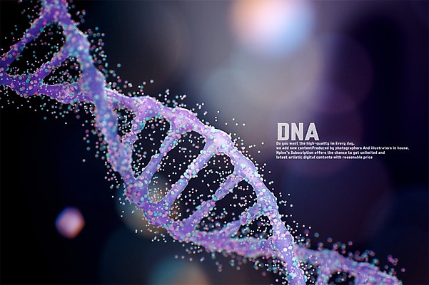 PSD 편집이미지 세포 사람없음 3D소스 3D DNA 생명공학 디지털합성 분자구조 이중나선 이중나선구조 이미지편집 편집3D 의학 파일형식