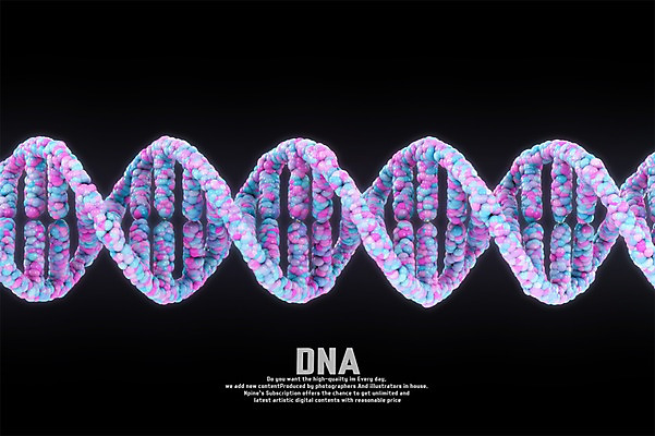 PSD 편집이미지 세포 사람없음 3D소스 3D DNA 생명공학 디지털합성 분자구조 이중나선 이중나선구조 이미지편집 편집3D 의학 파일형식