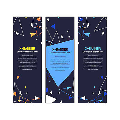 템플릿 배너 배너템플릿 세로배너 사각프레임 사람없음 현수막 삼각형 배너세트 엑스배너 AI파일 도형 프레임 세로 세트 사각형 파일형식 벡터