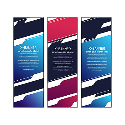 템플릿 배너 배너템플릿 세로배너 사각프레임 사람없음 빨간색 파란색 검은색 현수막 배너세트 엑스배너 AI파일 컬러 프레임 세로 세트 사각형 파일형식 벡터