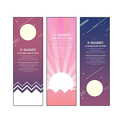 템플릿 배너 배너템플릿 별 세로배너 사각프레임 사람없음 태양 달 현수막 원형 배너세트 엑스배너 AI파일 자연요소 도형 프레임 세로 세트 사각형 파일형식 벡터