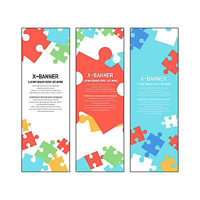 템플릿 배너 배너템플릿 세로배너 사각프레임 사람없음 현수막 퍼즐 배너세트 엑스배너 AI파일 프레임 세로 세트 사각형 파일형식 벡터