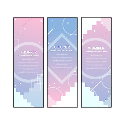 도형 템플릿 배너 배너템플릿 세로배너 사각프레임 사람없음 계단 사각형 현수막 원형 배너세트 엑스배너 AI파일 프레임 세로 세트 파일형식 벡터