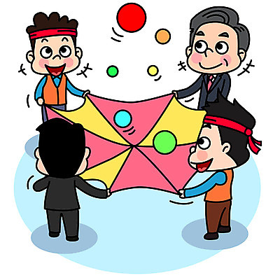 전신 남자 일러스트 회사 공 놀이 협력 노동자 미소 사람 정장 여러명 성인 게임 직장인 사장 즐거움 노사화합 임원 국내일러스트 AI파일 직업 옷 감정 다수 비즈니스 표정 파일형식 벡터