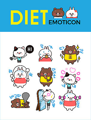 동물캐릭터 스티커 다이어트 여러마리 일러스트 곰 근육 사람없음 세트 운동 고양이 아령 거울 하트 토끼 먹기 배고픔 만족 줄넘기 핫도그 이모티콘 폭식 복근 열심 힘듦 일러캐릭터 AI파일 모양 동물 캐릭터 감정 음식 다수 컨셉 포유류 모션 패스트푸드 건강 반려동물 파일형식 벡터