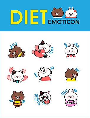 동물캐릭터 스티커 다이어트 여러마리 일러스트 곰 사람없음 책 세트 눕기 고양이 스트레칭 금지 슬픔 하트 토끼 작음 거절 먹기 비만 튜브 이모티콘 일러캐릭터 AI파일 모양 동물 캐릭터 감정 다수 컨셉 포유류 모션 건강 반려동물 운동 크기 몸매 파일형식 벡터