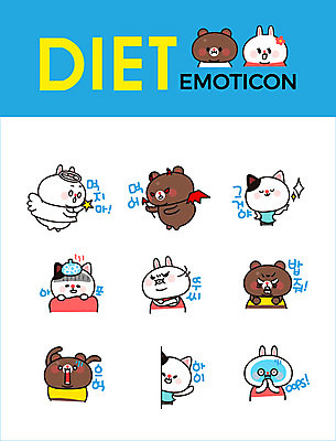 동물캐릭터 스티커 다이어트 여러마리 일러스트 곰 사람없음 세트 고양이 놀람 고통 분노 토끼 인사 선택 배고픔 이모티콘 당황 일러캐릭터 AI파일 동물 캐릭터 감정 다수 컨셉 포유류 표정 건강 반려동물 예절 파일형식 벡터