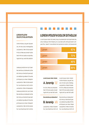템플릿 내지 패턴 사람없음 사각형 주황색 프레젠테이션 막대그래프 문서템플릿 서식 레이아웃 문서 제안서 이미지템플릿 AI파일 도형 컬러 무늬 그래프 파일형식 벡터