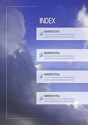 구름 템플릿 내지 하늘 사람없음 파란색 프레젠테이션 문서템플릿 서식 레이아웃 문서 제안서 목차 이미지템플릿 AI파일 자연요소 컬러 파일형식 벡터
