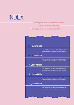 템플릿 내지 선 사람없음 프레젠테이션 문서템플릿 서식 레이아웃 문서 제안서 물결무늬 목차 이미지템플릿 AI파일 물결 무늬 파일형식 벡터