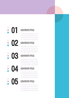 템플릿 내지 사람없음 숫자 사각형 원형 프레젠테이션 문서템플릿 서식 레이아웃 문서 제안서 겹침 이미지템플릿 AI파일 도형 문자 파일형식 벡터