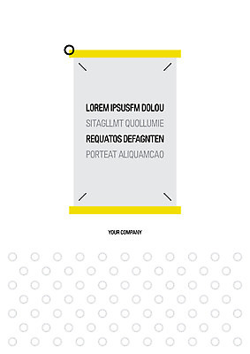 템플릿 표지 사람없음 노란색 물방울무늬 원형 프레젠테이션 문서템플릿 서식 레이아웃 문서 제안서 이미지템플릿 AI파일 도형 컬러 무늬 파일형식 벡터