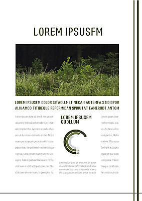 템플릿 내지 자연 그래프 사람없음 야외 프레젠테이션 문서템플릿 서식 레이아웃 문서 제안서 풀숲 이미지템플릿 AI파일 숲 생태계 파일형식 벡터