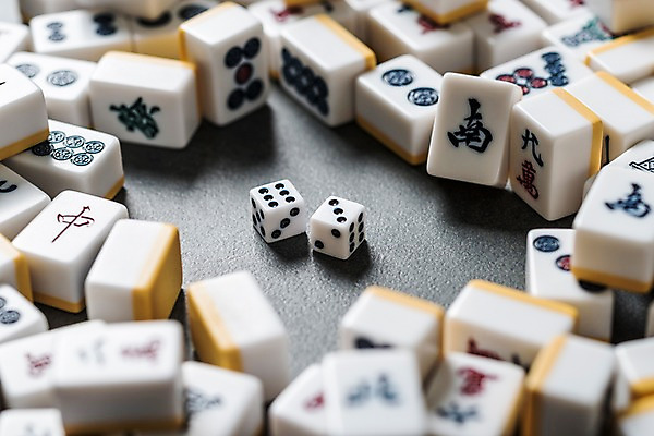 포토 JPG 스튜디오촬영 실내 근접촬영 사람없음 게임 오브젝트 주사위 보드게임 중국전통 마작 국내포토 전통 뷰포인트 놀이 내부 중국 파일형식