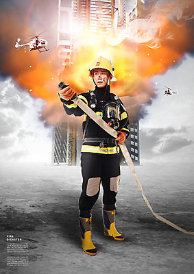전신 PSD 편집이미지 남자 불 아파트 한명 사람 빌딩 20대 성인 한국인 연기 소방관 화재 소방헬리콥터 소방호스 화재진압 성인남자한명만 방호복 이미지편집 자연요소 1 옷 주택 동양인 청년 건물 구조원 소방 사건 호스 진압 남자한명만 성인남자만 파일형식