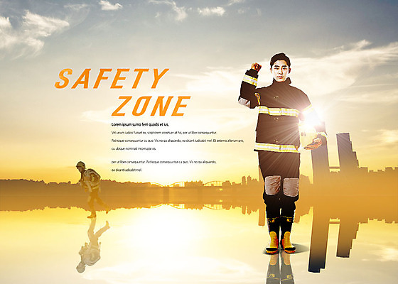 전신 PSD 편집이미지 남자 서기 안전 사람 빌딩 20대 성인 두명 달리기 반사 손들기 파이팅 일몰 한국인 소방관 119 성인남자만 방호복 이미지편집 옷 모션 동양인 청년 건물 노을 구조원 소방 전화번호 남자만 성인만 파일형식