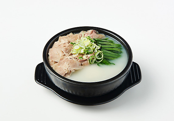 포토 JPG 스튜디오촬영 한식 음식 실내 근접촬영 사람없음 뚝배기 부추 대파 돼지국밥 국내포토 뷰포인트 채소 내부 파 국밥 파일형식