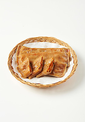 포토 JPG 스튜디오촬영 한식 음식 실내 사람없음 소쿠리 메밀전병 국내포토 내부 바구니 파일형식