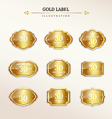 도형 기념일 별 리본 일러스트 왕관 프레임 사람없음 세트 라벨 금색 최고 고급 국내일러스트 AI파일 자연요소 컬러 컨셉 이벤트 파일형식 벡터