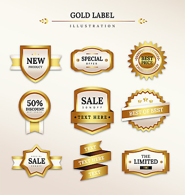 도형 리본 일러스트 새로움 프레임 사람없음 세트 라벨 세일 금색 최고 고급 50% 국내일러스트 AI파일 컬러 컨셉 퍼센트 파일형식 벡터