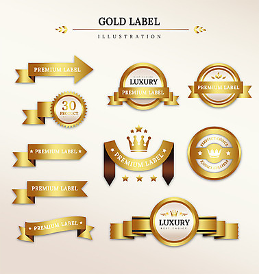 도형 화살표 별 리본 일러스트 왕관 프레임 사람없음 세트 라벨 금색 최고 고급 국내일러스트 AI파일 자연요소 컬러 컨셉 파일형식 벡터