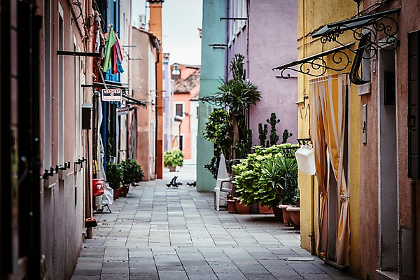 포토 JPG 주간 나무 식물 해외풍경 해외 유럽 길 유럽풍경 주택 풍경 사람없음 야외 건물 아웃포커스 관광지 이탈리아 원근감 도시 골목길 베네치아 국내포토 자연요소 건축물 나라 뷰포인트 여행 촬영기법 파일형식