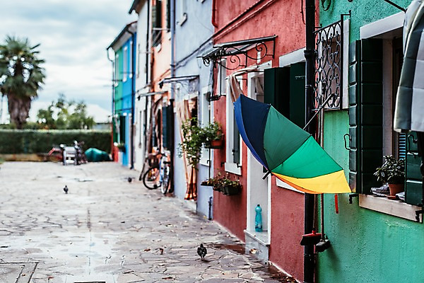 포토 JPG 주간 나무 해외풍경 해외 유럽 길 우산 유럽풍경 창문 주택 풍경 사람없음 야외 건물 아웃포커스 관광지 이탈리아 도시 베네치아 국내포토 자연요소 식물 건축물 나라 여행 촬영기법 파일형식