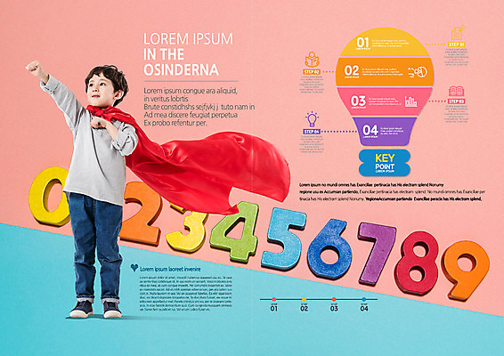 전신 PSD 서양인 템플릿 편집 표지디자인 북디자인 출판디자인 교육 남자 내지 어린이 리플렛 북커버 전구 한명 사람 팜플렛 책 숫자 손들기 망토 소년한명만 이미지템플릿 외국인 문자 1 모션 남자한명만 소년만 파일형식