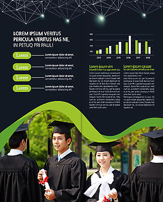 PSD 템플릿 표지디자인 북디자인 응시 출판디자인 여자 남자 내지 리플렛 2단접지 북커버 학사모 졸업식 미소 사람 팜플렛 여러명 상반신 20대 성인 한국인 졸업장 막대그래프 대학교 교정 이미지템플릿 모자_잡화 시선 다수 졸업 학교 그래프 표정 동양인 청년 파일형식