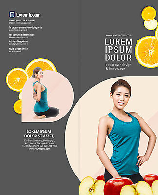 전신 PSD 템플릿 표지디자인 북디자인 출판디자인 여자 표지 리플렛 허리손 다이어트 2단접지 북커버 오렌지 요가 건강 한명 사람 팜플렛 상반신 20대 성인 운동 한국인 요가자세 사과 요가복 성인여자한명만 이미지템플릿 1 웰빙 포즈 과일 동양인 청년 운동복 여자한명만 성인여자만 파일형식