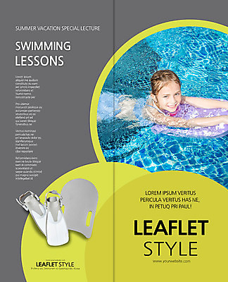 PSD 서양인 템플릿 표지디자인 북디자인 출판디자인 여자 표지 어린이 리플렛 2단접지 북커버 수영장 한명 사람 팜플렛 상반신 수영 오리발 수영용품 수영강습 소녀한명만 이미지템플릿 외국인 1 스포츠용품 수상스포츠 여자한명만 소녀만 파일형식