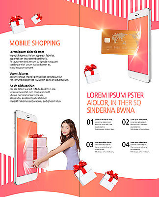 PSD 템플릿 표지디자인 북디자인 출판디자인 여자 내지 리플렛 2단접지 북커버 모바일 한명 사람 팜플렛 상반신 20대 성인 선물상자 스마트폰 여러개 한국인 신용카드 온라인쇼핑 모바일쇼핑 핀테크 이미지템플릿 1 다수 선물 동양인 청년 금융 핸드폰 스마트기기 쇼핑 상자 온라인 파일형식