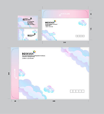 템플릿 명함 명함템플릿 서류봉투 편지봉투 사람없음 세트 패키지 구름모양 봉투템플릿 우편봉투 파스텔톤 비즈디자인 봉투디자인 이미지템플릿 AI파일 모양 컬러 봉투 편지 우편물 파일형식 벡터 구름_자연