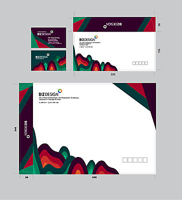 템플릿 명함 명함템플릿 서류봉투 편지봉투 사람없음 빨간색 초록색 세트 패키지 등고선 봉투템플릿 우편봉투 비즈디자인 봉투디자인 이미지템플릿 AI파일 컬러 봉투 편지 우편물 파일형식 벡터