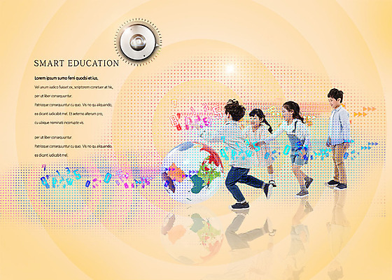 전신 PSD 편집이미지 여자 교육 남자 지구 어린이 사람 여러명 달리기 숫자 한국인 스마트 굴리기 어린이만 이미지편집 문자 다수 컨셉 모션 동양인 파일형식