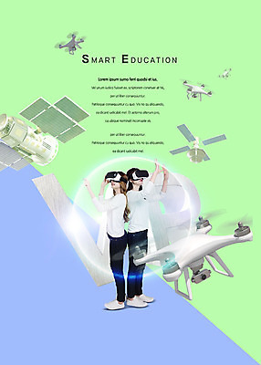 전신 PSD 편집이미지 여자 교육 서기 사람 20대 성인 두명 옆모습 30대 스마트기기 한국인 등맞대기 스마트 드론 위성기 가상현실 성인여자만 VR기기 이미지편집 뷰포인트 컨셉 모션 동양인 청년 장년 전자제품 기계 여자만 성인만 파일형식