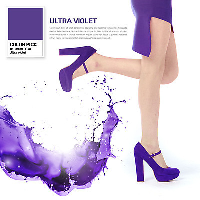 PSD 편집이미지 여자 구두 한명 사람 성인 보라색 하반신 물방울 물보라 다리들기 울트라바이올렛 이미지편집 1 컬러 신발 모션 물 파일형식 트랜드컬러