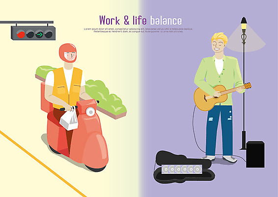 전신 남자 연주 가로등 일러스트 노래 휴식 사람 성인 두명 스피커 공연 오토바이 기타 음반 배달원 신호등 균형 힘듦 워라밸 국내일러스트 AI파일 직업 공공시설 음악 음향기기 컨셉 현악기 이벤트 바이크 신조어 파일형식 벡터