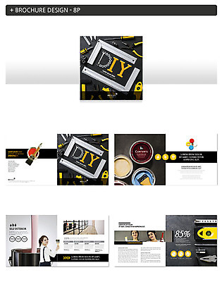 템플릿 여자 ZIP 페인팅 자 사람 팜플렛 상반신 20대 성인 두명 인테리어 한국인 공구 붓 페인트통 DIY 셀프 인디자인 INDD 이미지템플릿 디자인 문구용품 통 동양인 청년 취미 페인트 도구 파일형식