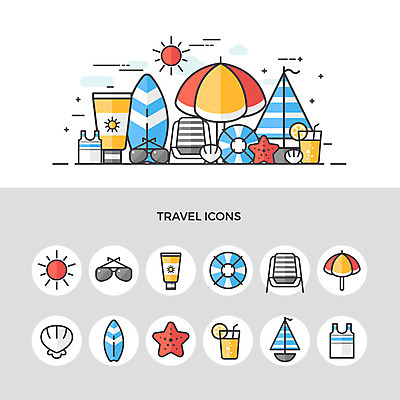 아이콘 여행 조개 불가사리 해변 사람없음 여름 세트 선글라스 민소매 태양 파라솔 서핑 오렌지주스 선크림 선베드 튜브 선박 2D아이콘 AI파일 자연요소 계절 안경 바다 수상교통 상의 의자 어패류 극피동물 화장품 수상스포츠 과일주스 파일형식 벡터