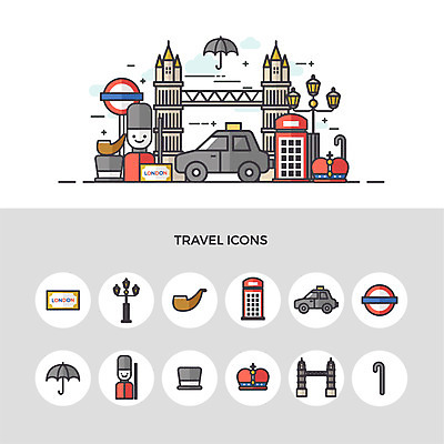 아이콘 여행 가로등 우산 지팡이 왕관 영국 사람없음 세트 티켓 공중전화 런던 택시 담뱃대 군악대 런던브릿지 신사모자 지하철표 2D아이콘 AI파일 모자_잡화 공공시설 유럽 승용차 자동차 담배 다리_건축물 전화기 파일형식 벡터