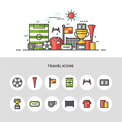 아이콘 여행 축구공 사람없음 세트 축구 경기장 운동장 깃발 머리띠 티켓 호루라기 상패 골대 축구복 점수 레드카드 부부젤라 옐로우카드 월드싸커 2D아이콘 AI파일 스포츠 장신구 공 축구용품 스포츠시설 경고 운동복 구기 공간 카드_놀이용품 상_우승 파일형식 벡터