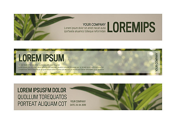 나무 템플릿 배너 배너템플릿 가로배너 나뭇잎 사각프레임 사람없음 그래픽 현수막 난초 배너세트 AI파일 식물 잎 프레임 가로 세트 사각형 파일형식 벡터