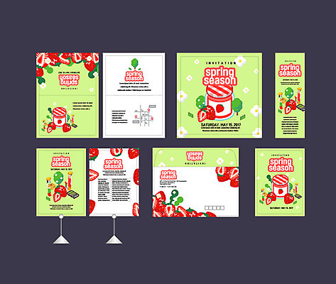 전신 나무 템플릿 배너템플릿 여자 남자 딸기 사람 이벤트 여러명 성인 사람없음 세트 봄 현수막 전단 엽서 초대장 약도 딸기잼 딸기밭 소봉투 행사세트 행사템플릿 AI파일 식물 배너 계절 다수 지도 밭 과일 편지봉투 카드_감사 잼 편지 홍보물 파일형식 벡터