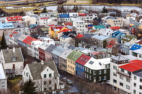 포토 JPG 해외이미지 주간 주택 아이슬란드 풍경 사람없음 야외 건물 레이캬비크 해외202004 해외포토 자연요소 건축물 유럽 파일형식 이미지허브