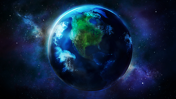 JPG 해외이미지 지구 일러스트 사람없음 파란색 우주 해외202004 해외일러스트 컬러 파일형식 이미지허브