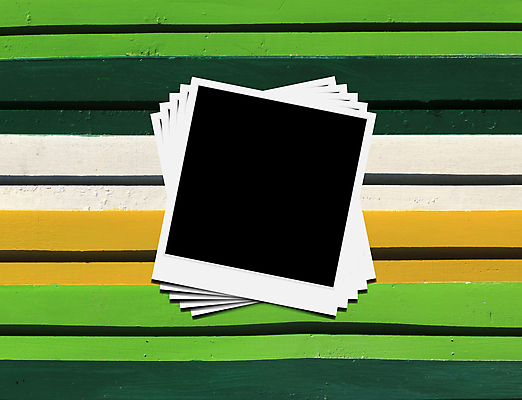 포토 JPG 해외이미지 프레임 사람없음 초록색 줄무늬 폴라로이드사진 가로줄 목업 해외202004 해외포토 선 컬러 무늬 폴라로이드 파일형식 이미지허브