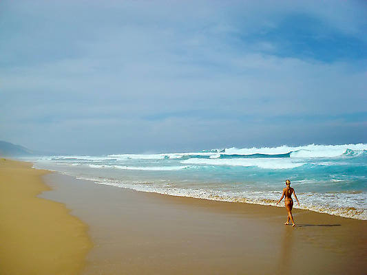 포토 JPG 해외이미지 여자 선 모래 파도 바다 한명 모래사장 걷기 단계 대서양 혼자 해외202004 해외포토 1 모션 사람 파일형식 이미지허브