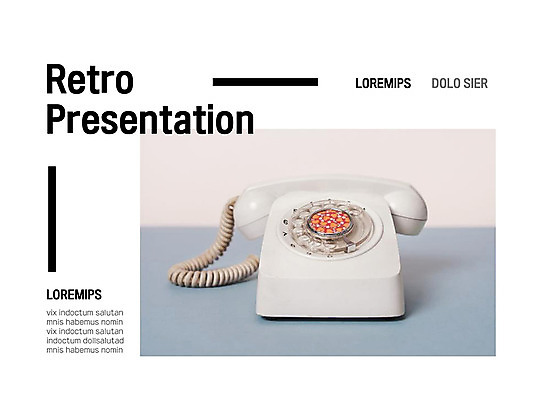 템플릿 비즈니스 그래프 사람없음 세트 빈티지 전화기 유선전화기 PPT 프레젠테이션 문서템플릿 문서 타자기 다이얼전화 무선호출기 8P 이미지템플릿 컨셉 골동품 파일형식