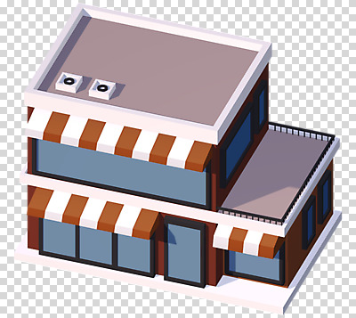 편집이미지 창문 사람없음 건물 갈색 3D소스 3D 상점 식당 디지털합성 천막 PNG 편집소스 건축물 컬러 파일형식